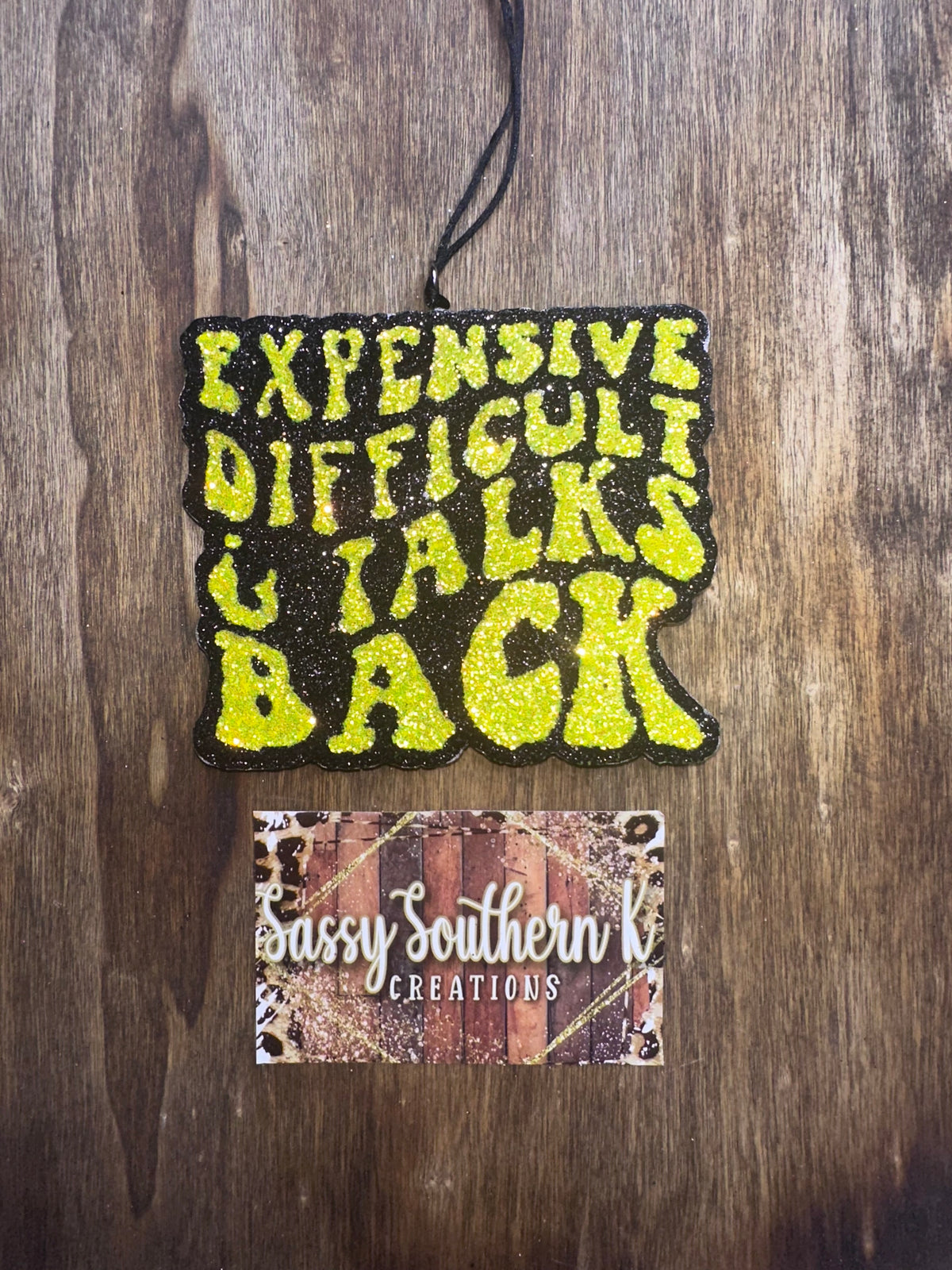 Expensive Difficult - Car Freshie - Scent is Wonderstruck