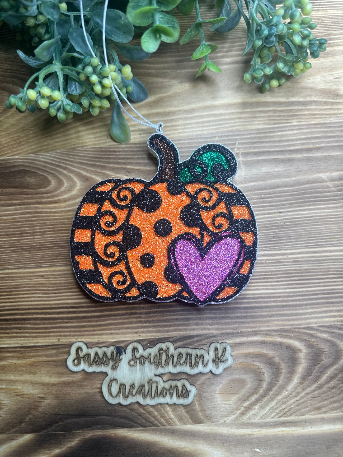 Car Freshie - Pumpkin - Scent is Pumpkin Spice