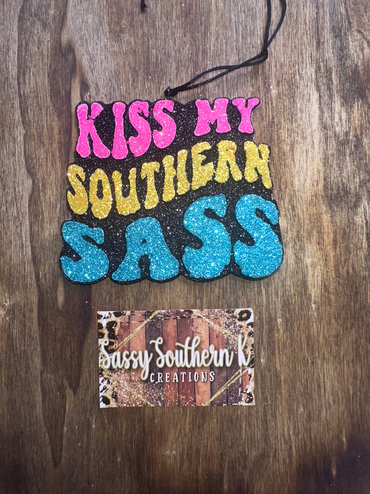 Kiss My - Car Freshie - Scent is New Car