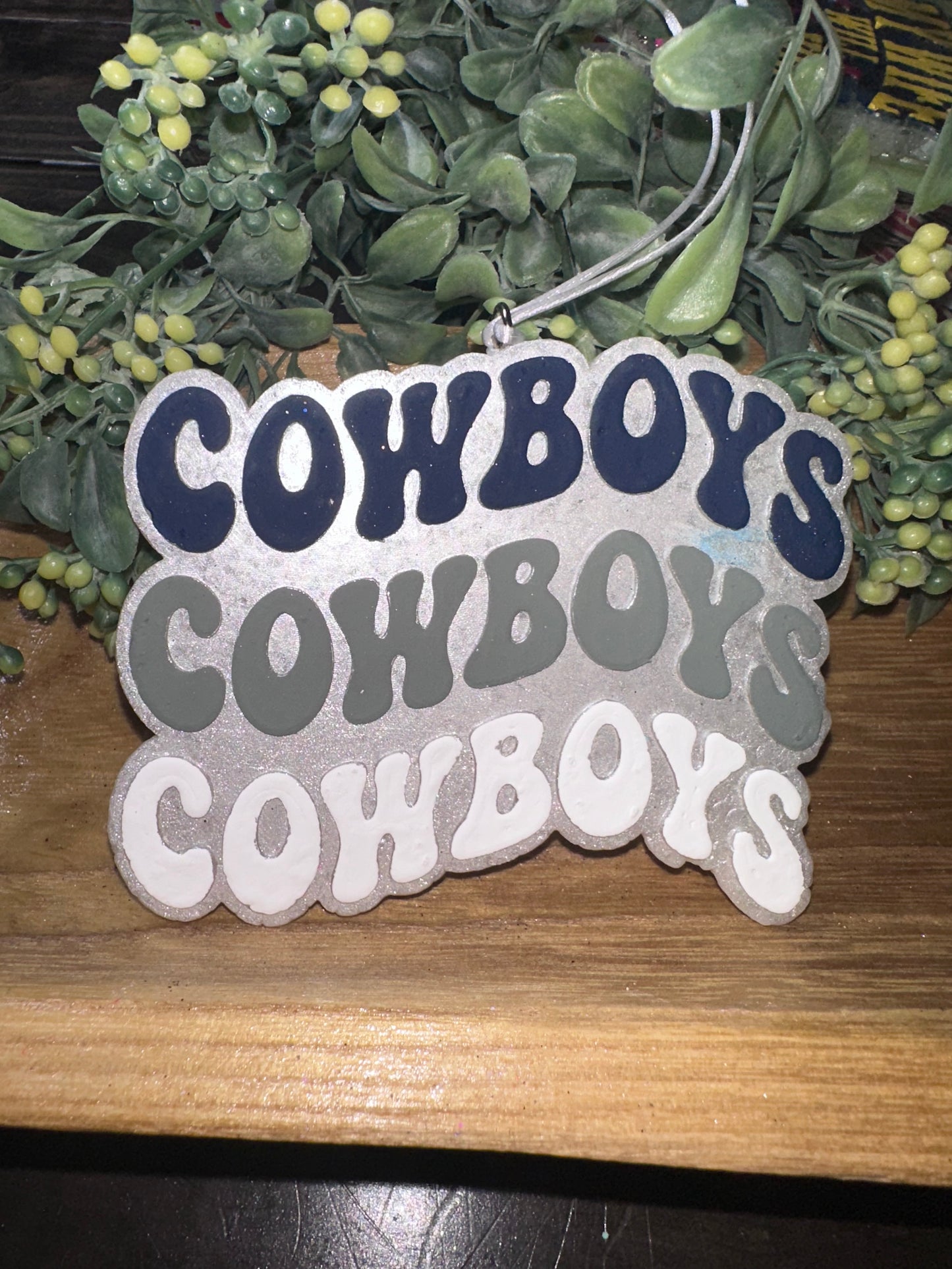 Car Freshie - Cowboys- Scent is Leather