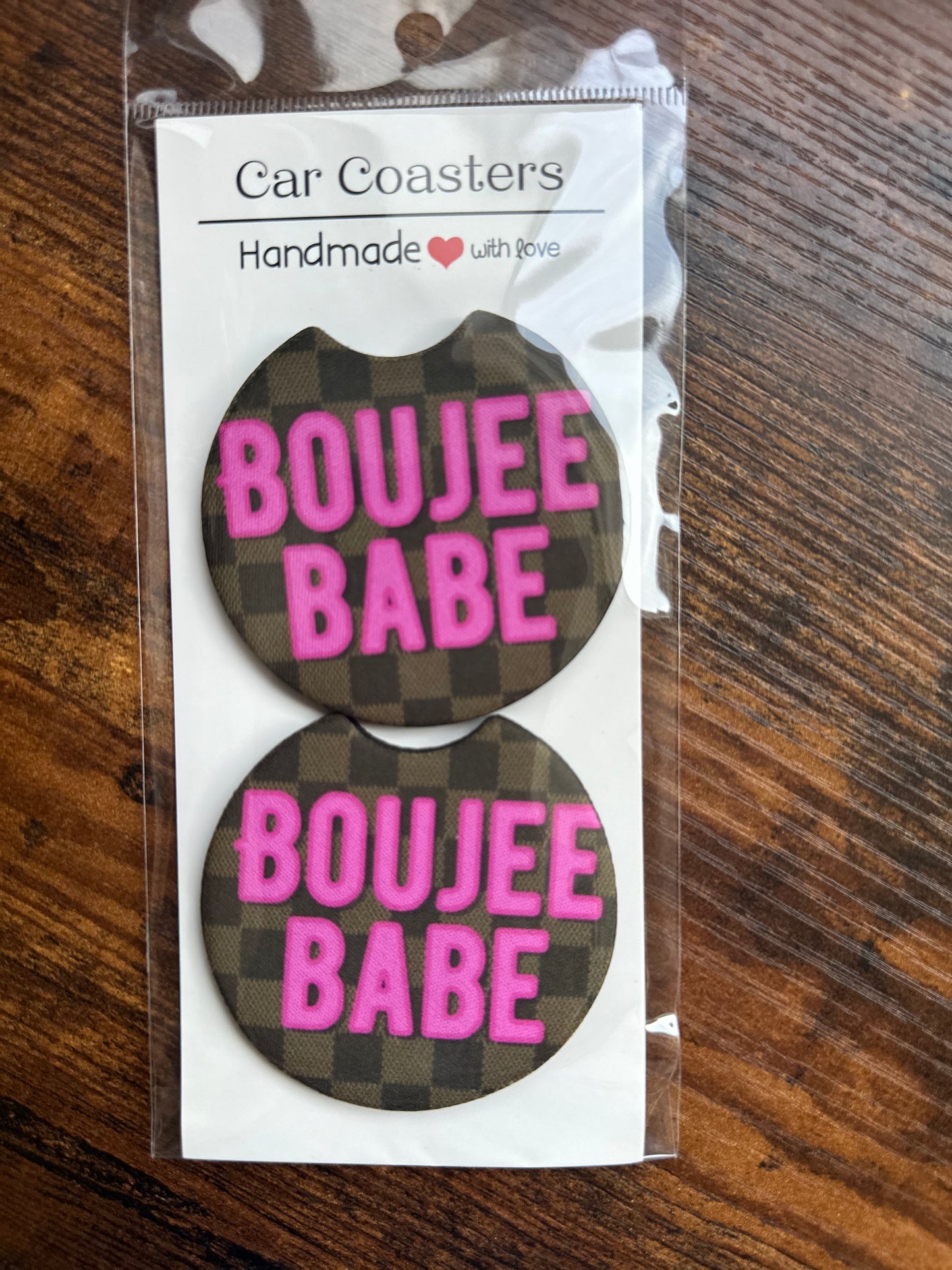 Car Coaster -Neoprene- Boujee Babe