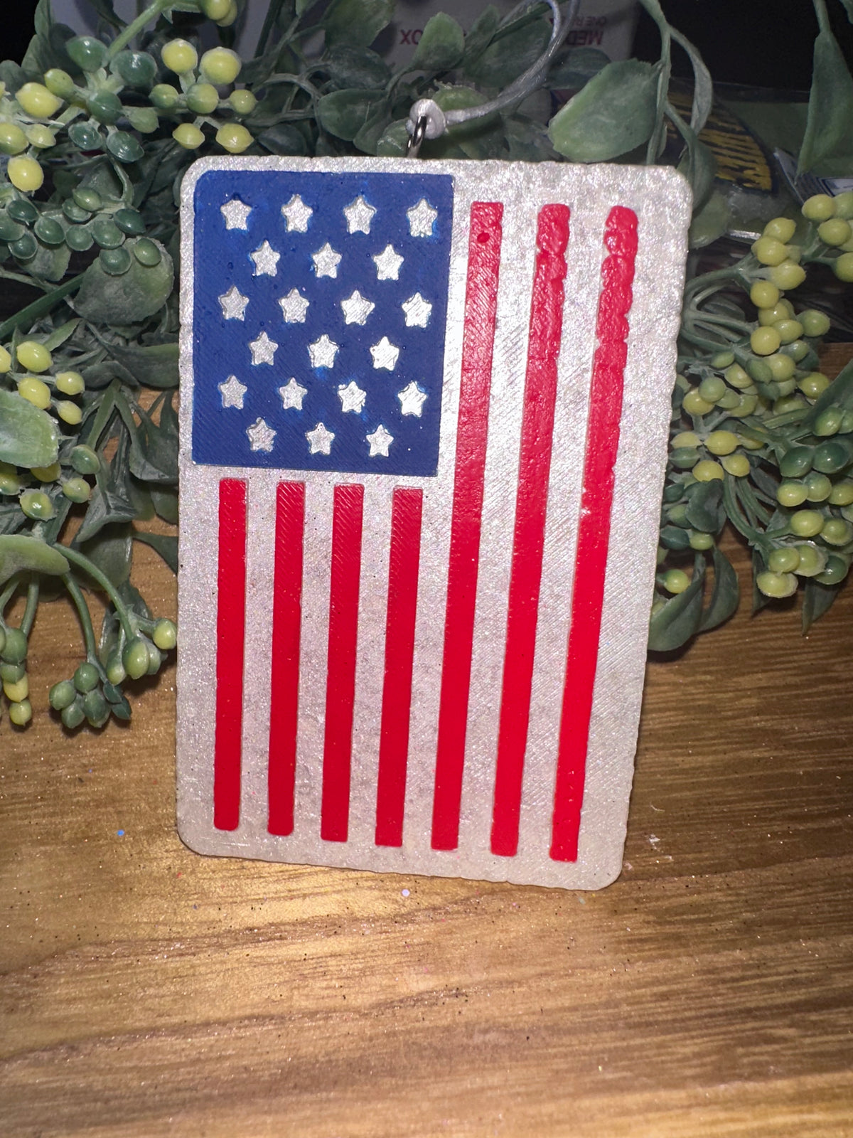 Car Freshie - Flag - Scent is Aqua Magic