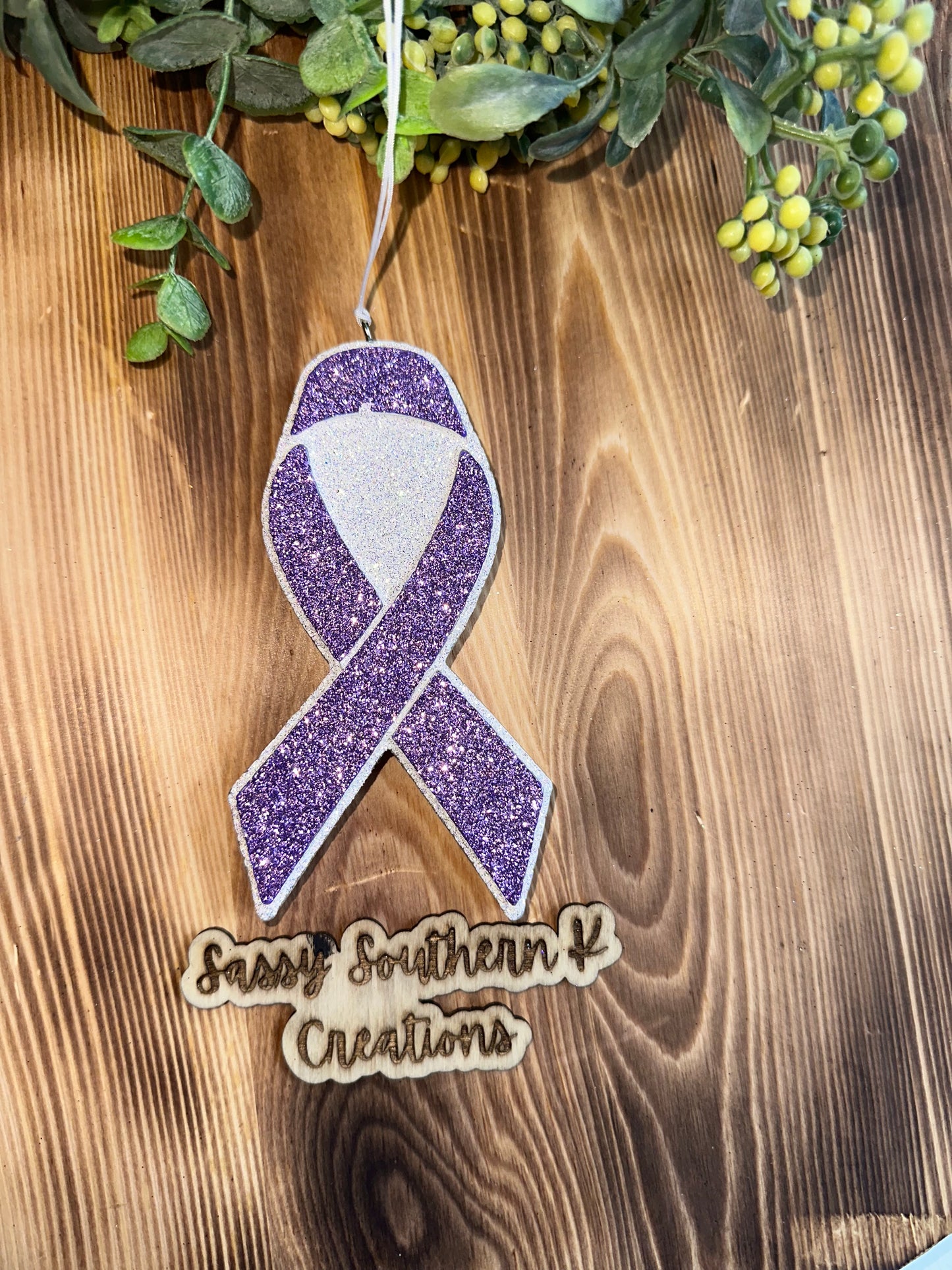 Car Freshie - Ribbon- Scent is Volcano