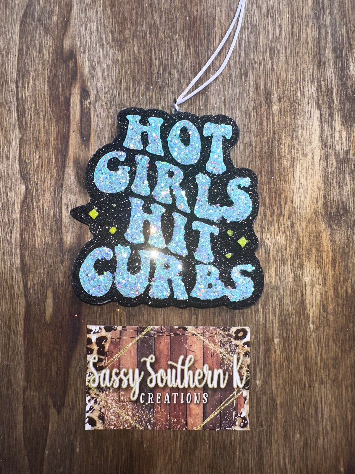 Hot Girls - Car Freshie - Scent is Dark Kiss