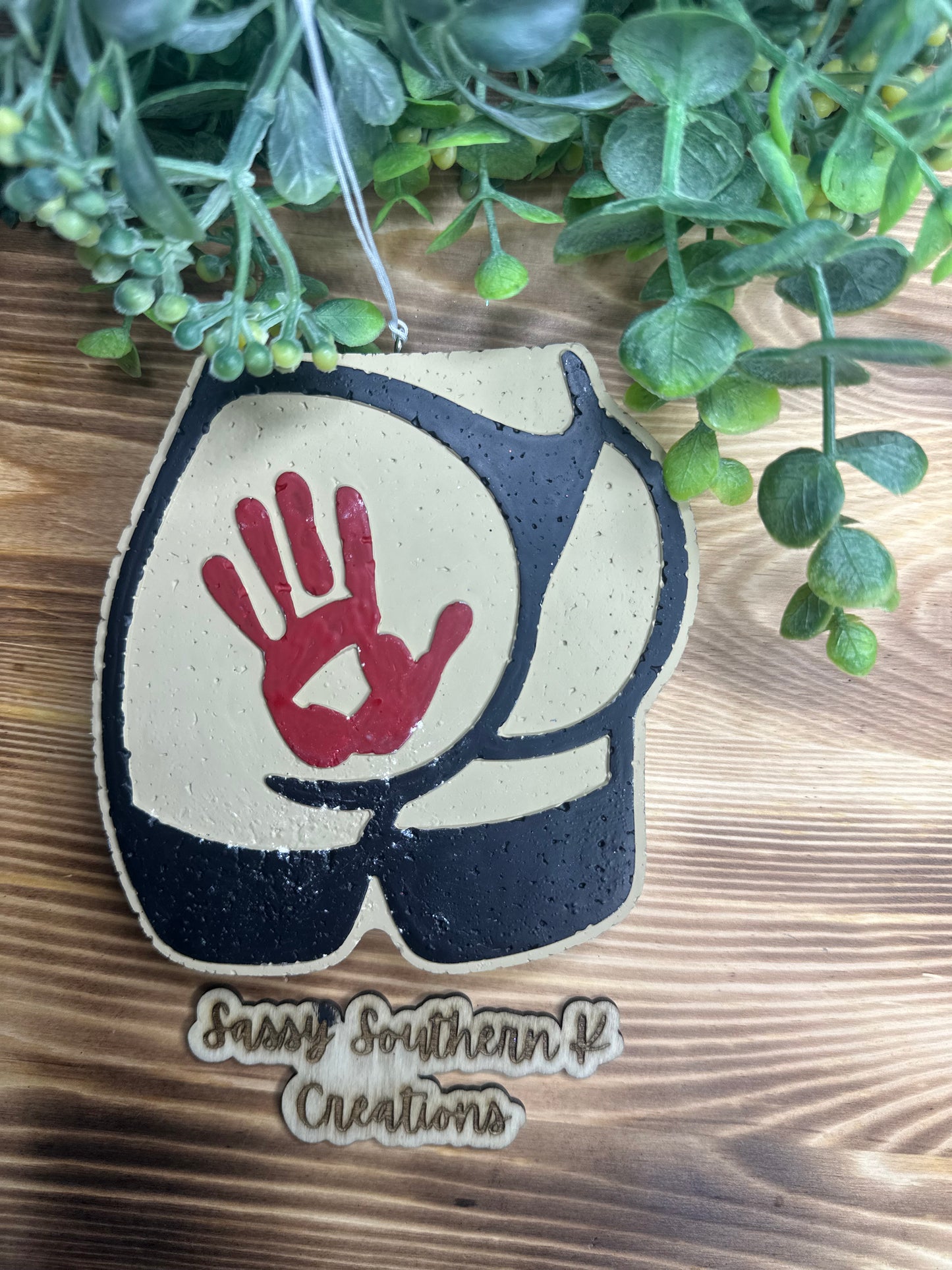 Car Freshie - Butt- Scent is Midnight Ice