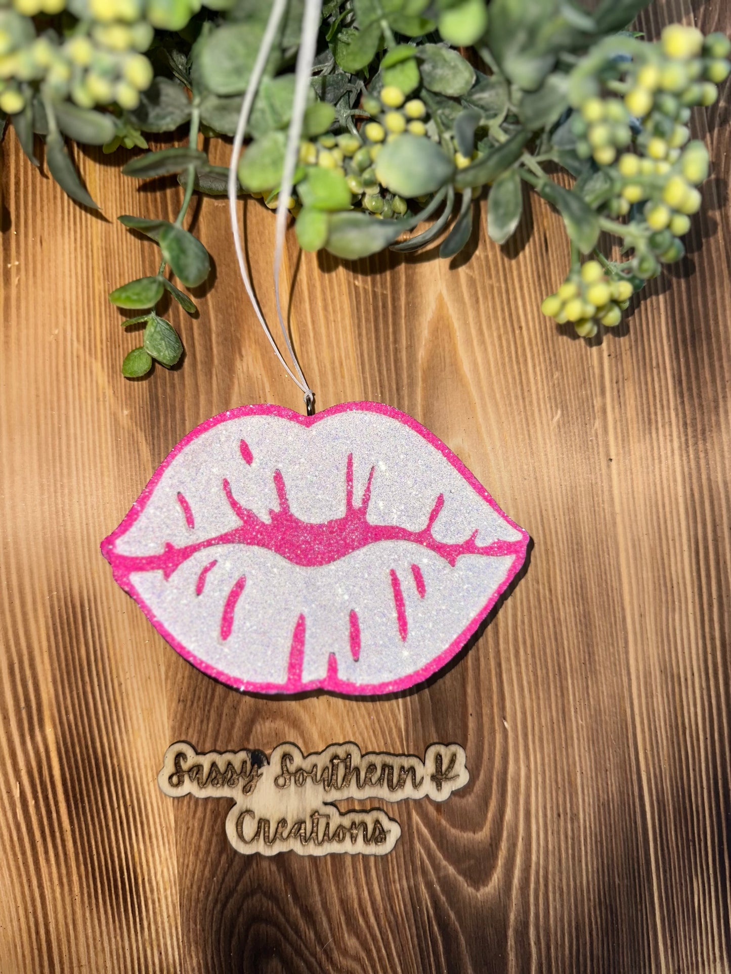 Car Freshie - Lips- Scent is Rodeo Queen