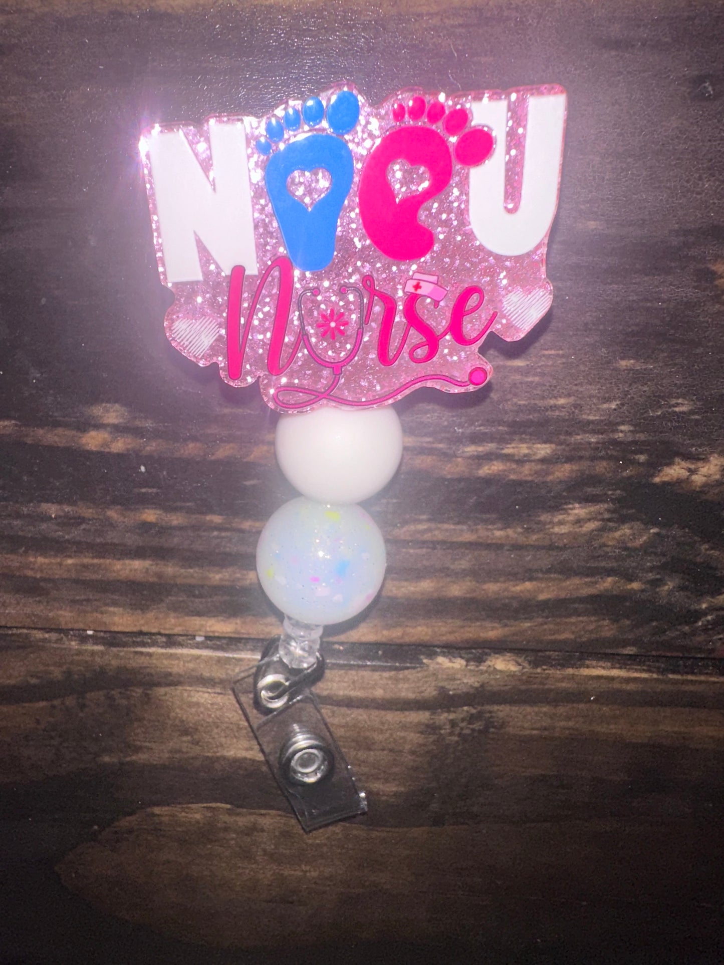 NICU Nurse badge reel