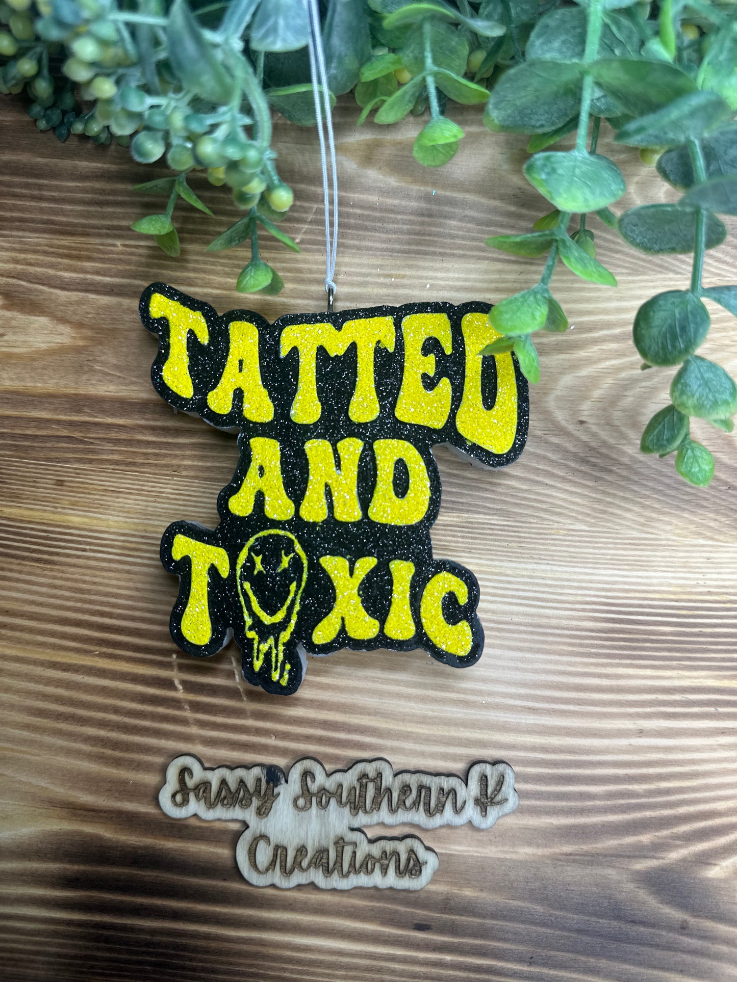 Car Freshie - Tatted - Scent is Bad Bitch