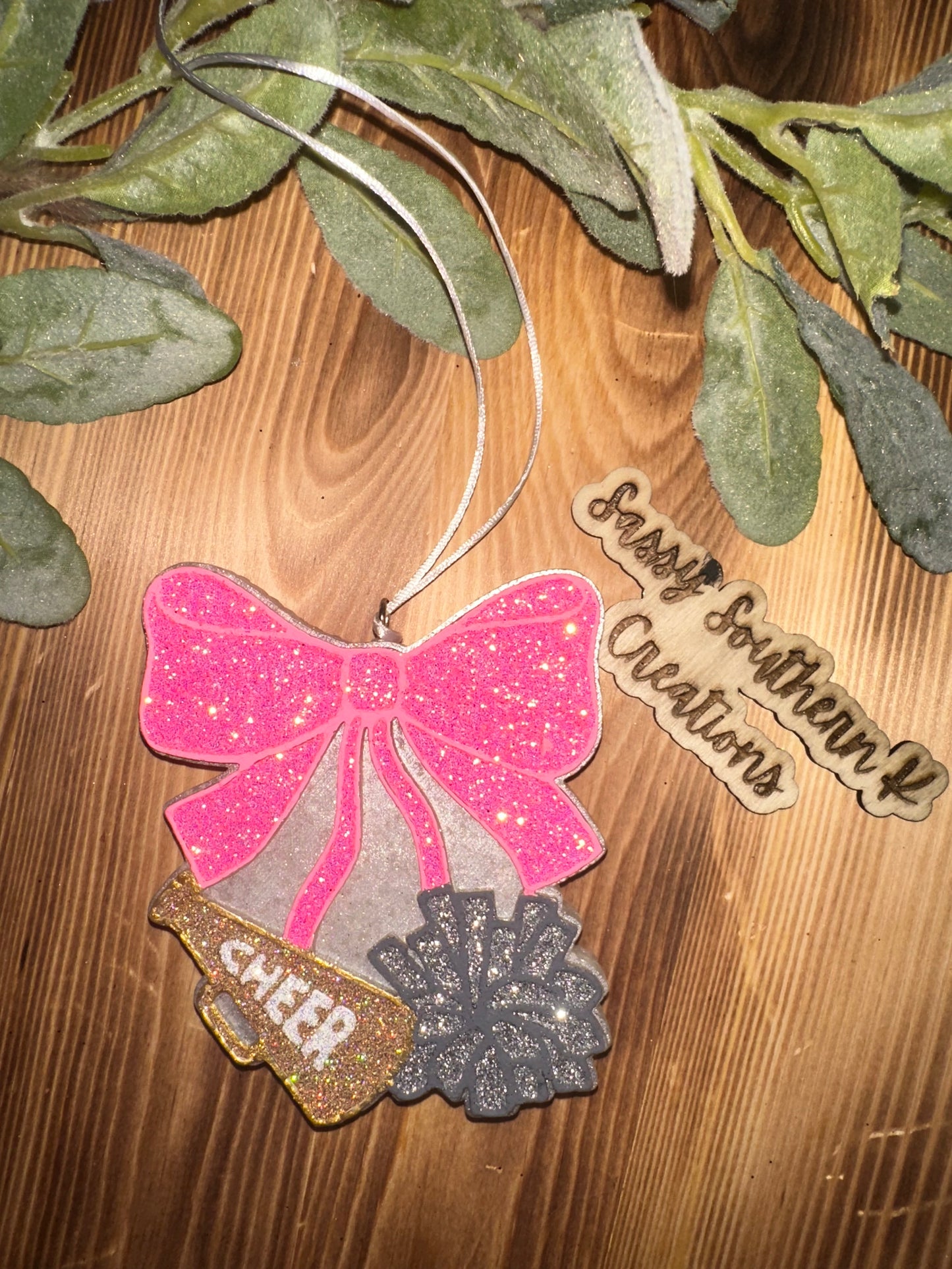 Car Freshie - Cheer - Scent is Pink Cotton