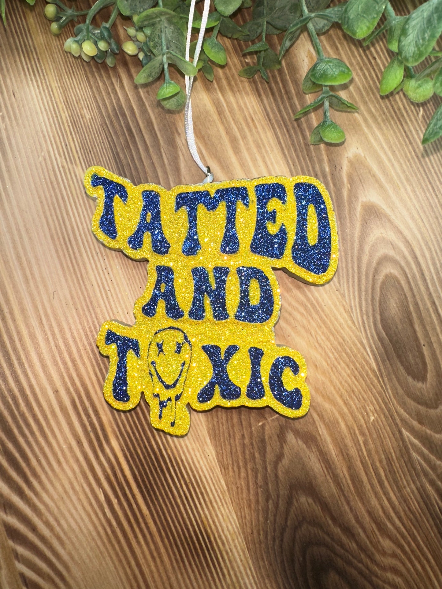 Car Freshie - Tatted & Toxic - Scent is Cowboy Chaser