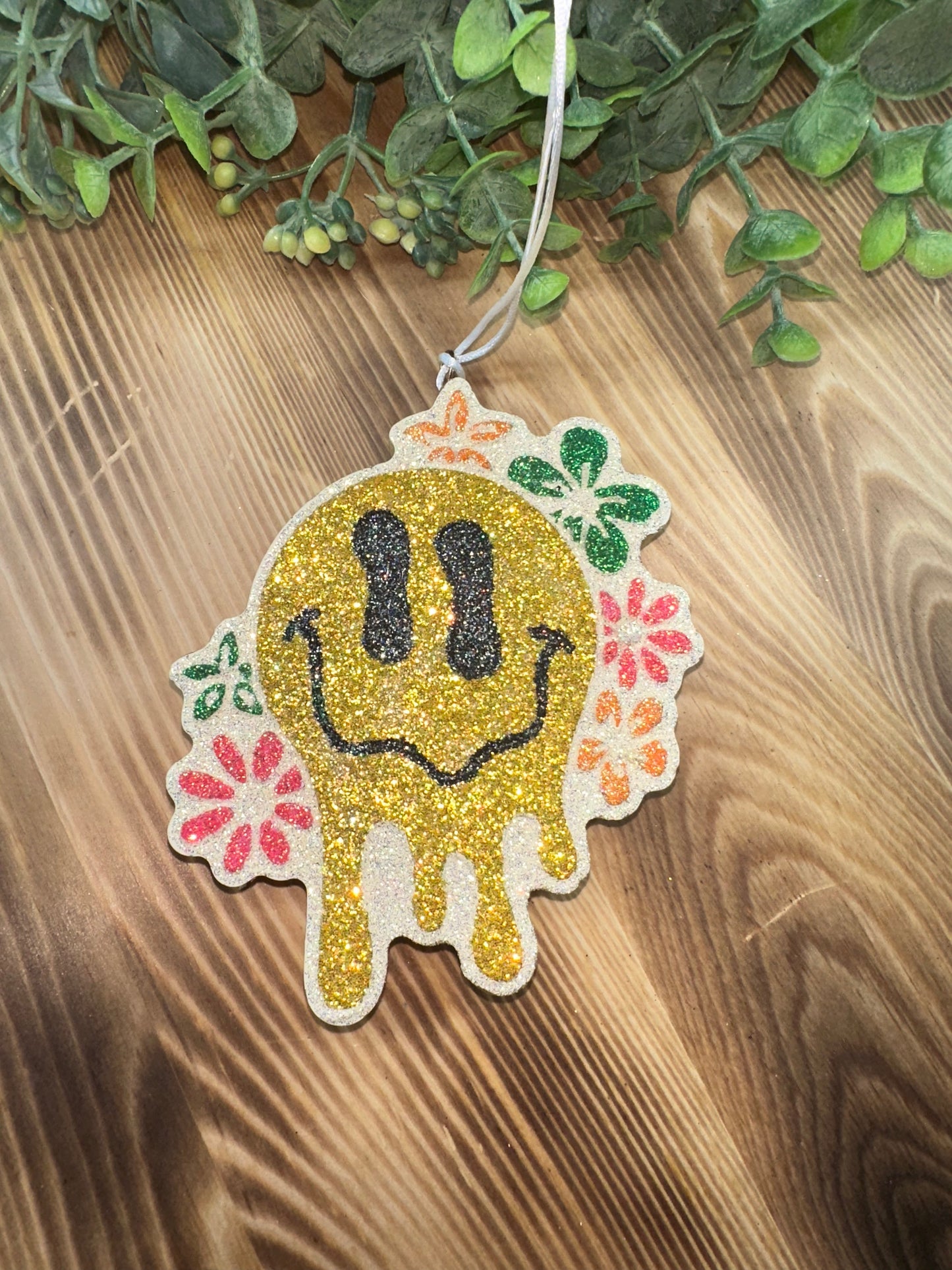 Car Freshie - Smiley Face- Scent is Cotton Candy
