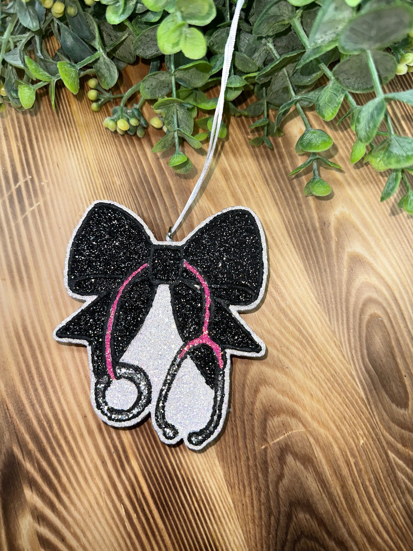 Car Freshie - Stethoscope/Bow - Scent is Pink Pineapple Sunrise