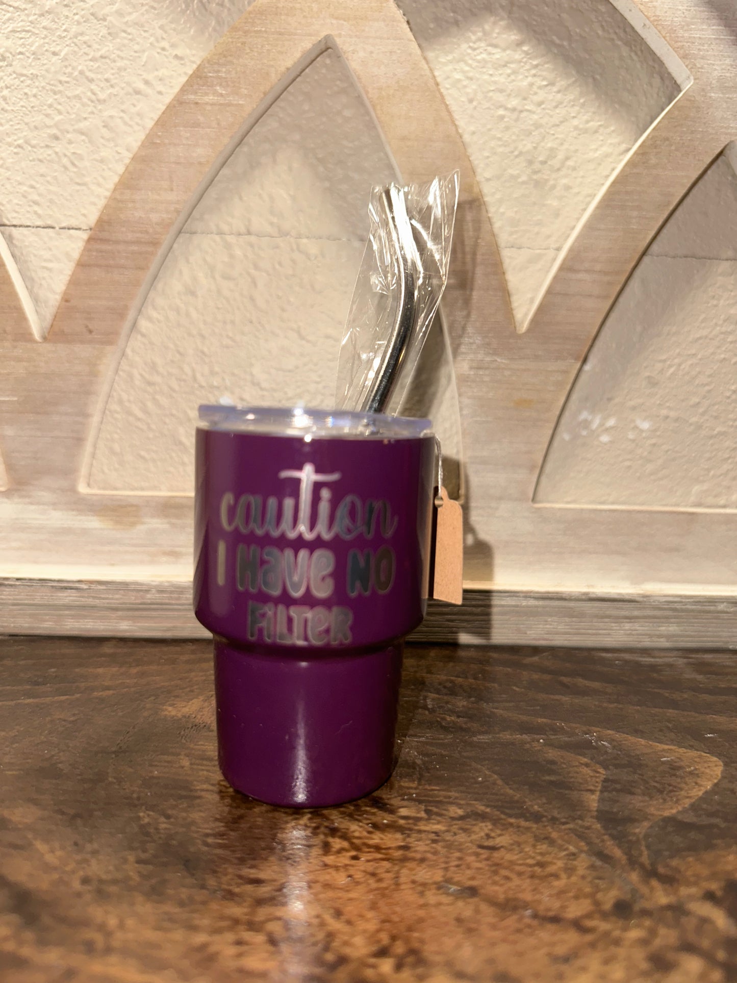 Mini Tumbler - Caution