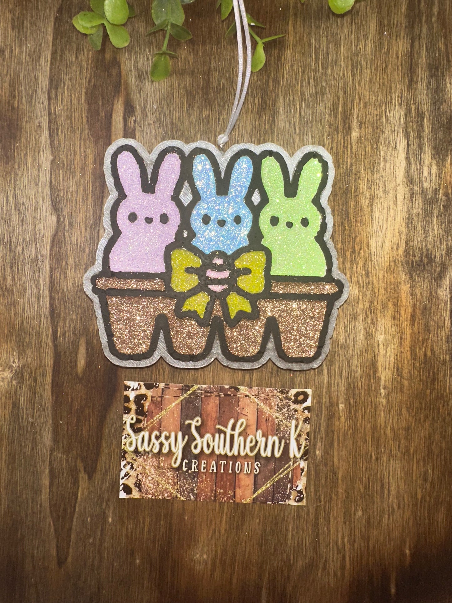 Car Freshie - Peeps - Scent is Bunny Cake