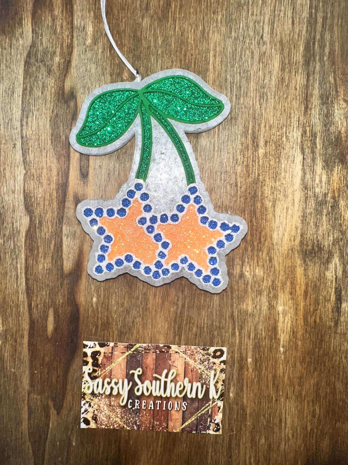 Car Freshie - Cherry Stars - Scent is Summer Breeze