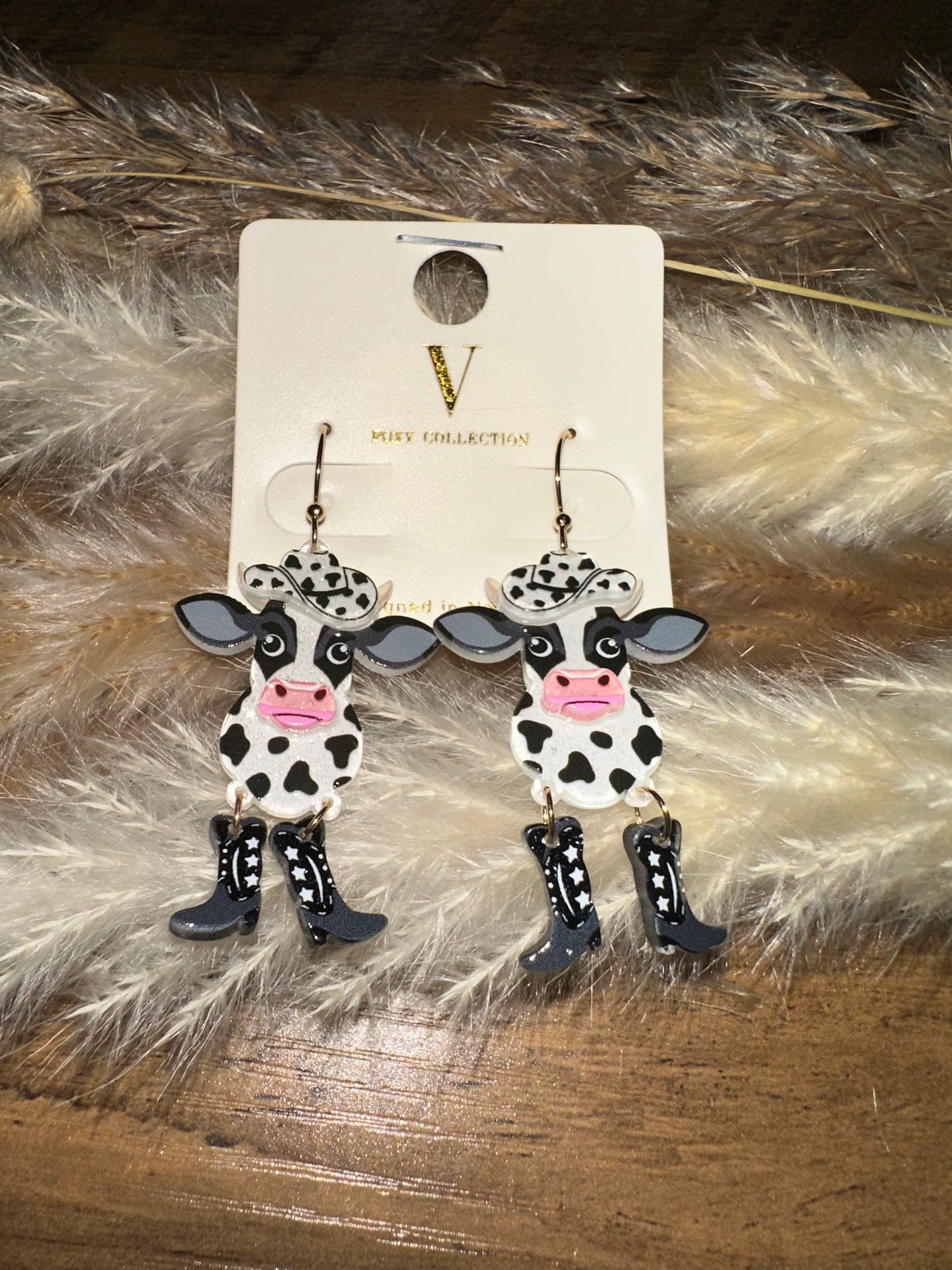 Cow Earrings
