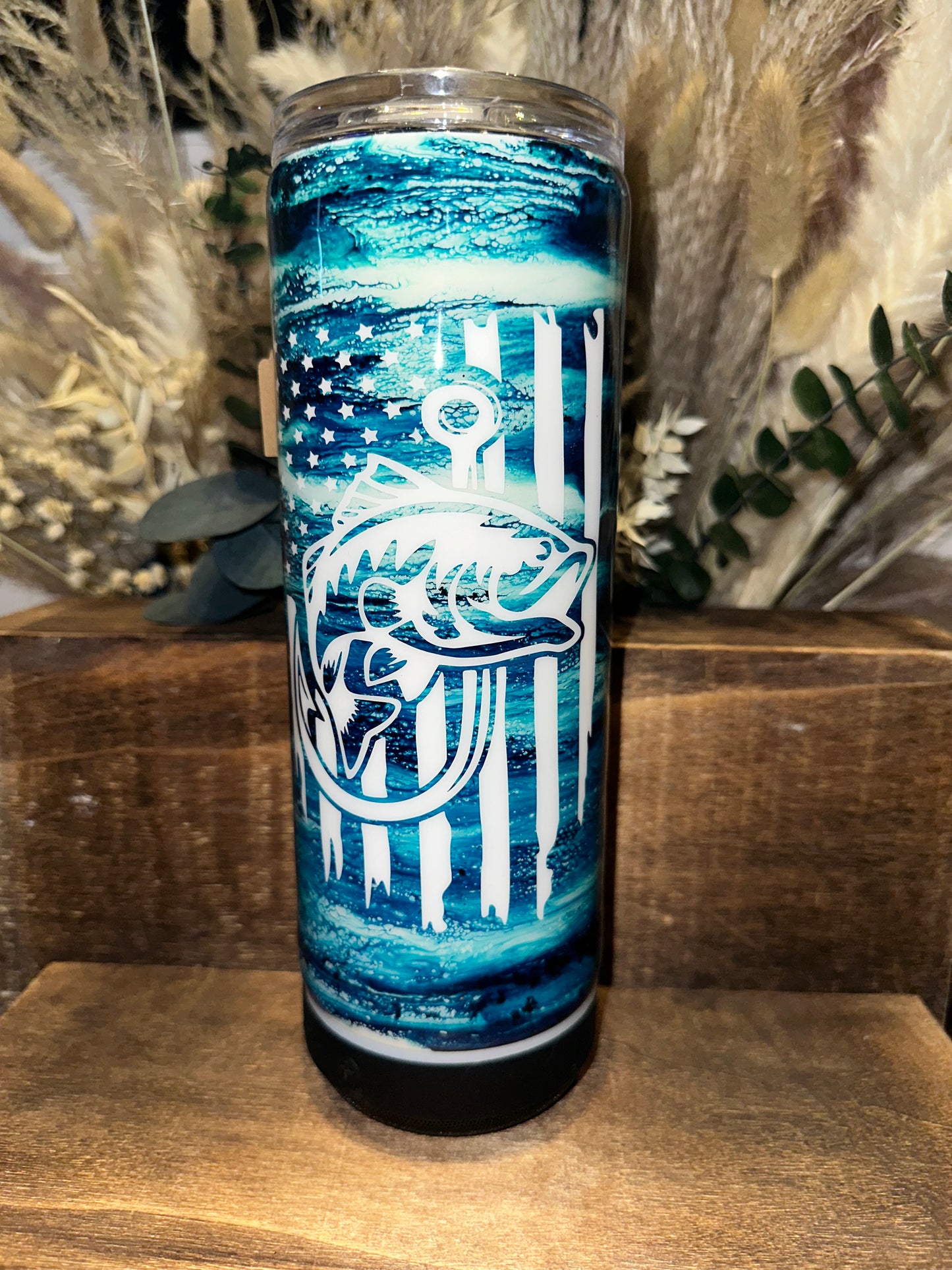 20oz Speaker Tumbler - Fish