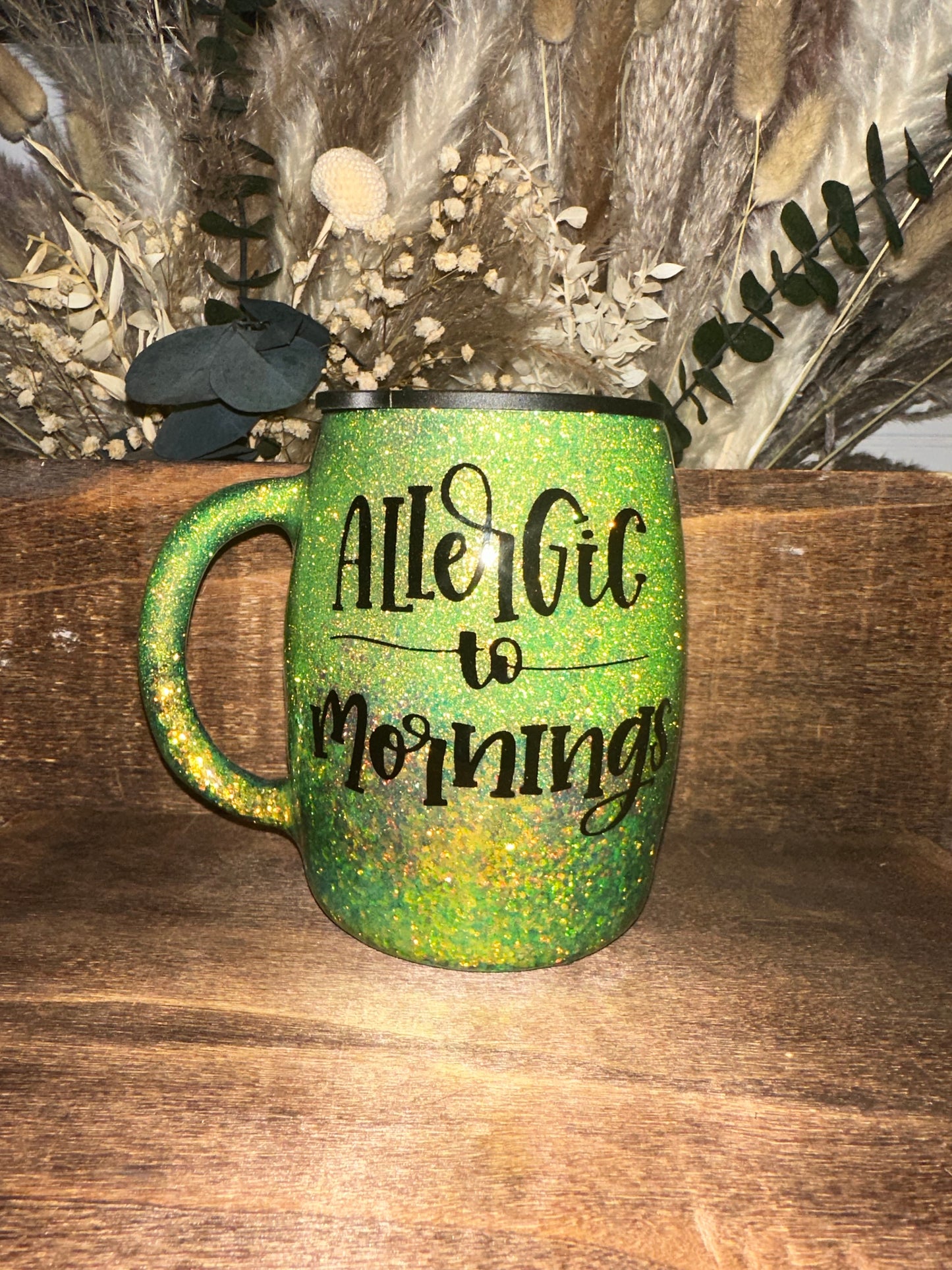 Coffee Mug - Allergic To Mornings