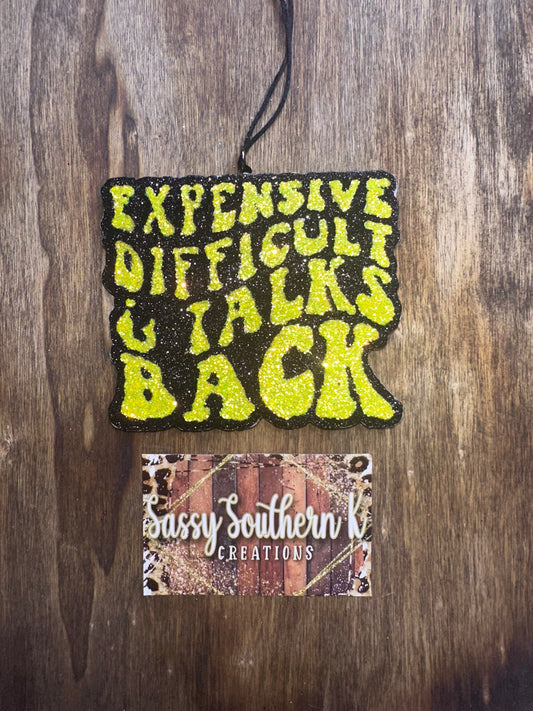 Expensive Difficult - Car Freshie - Scent is Wonderstruck