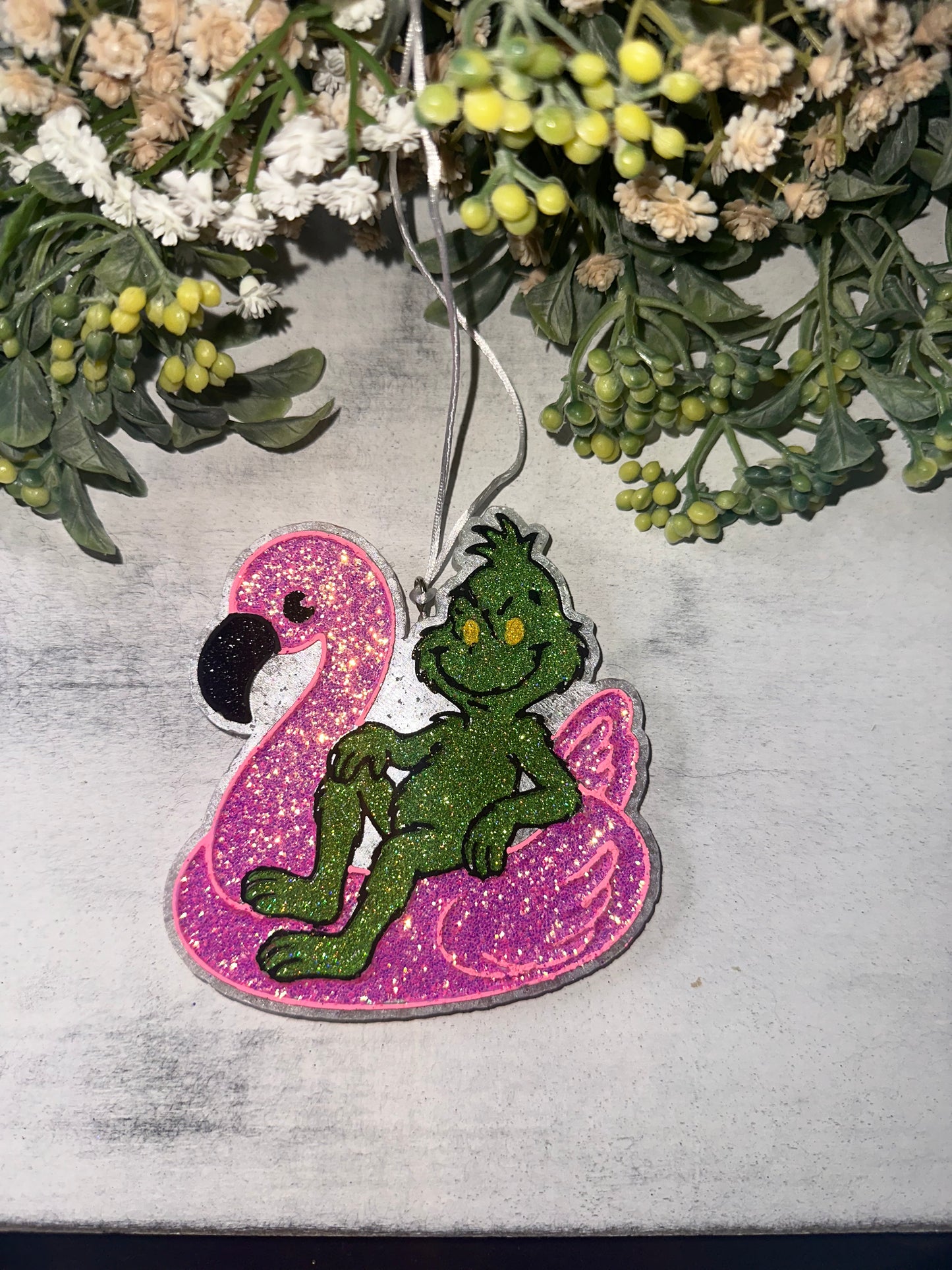 Car Freshie - Float/Grinch - Scent is Leather