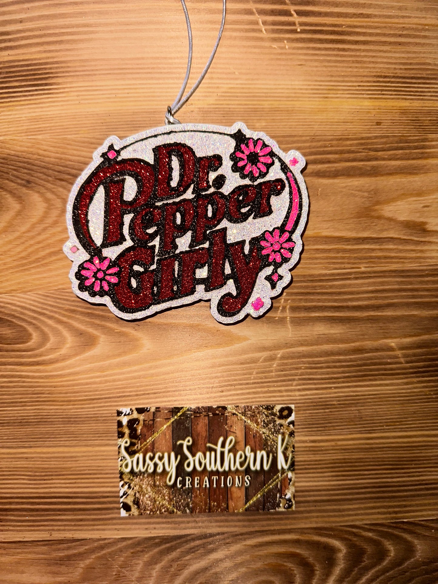 Car Freshie -  Dr. Pepper Girly - Scent is Luna