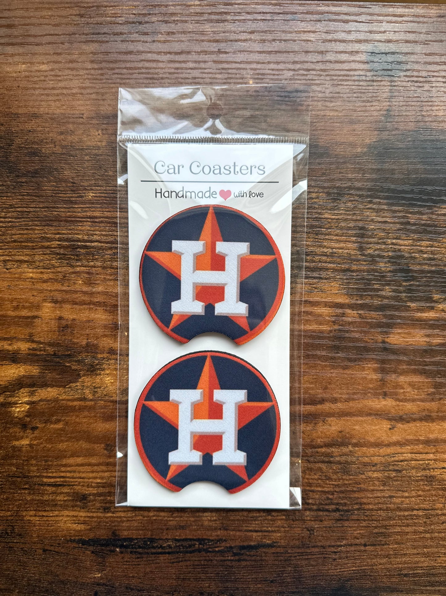Car Coaster -Neoprene- Astros