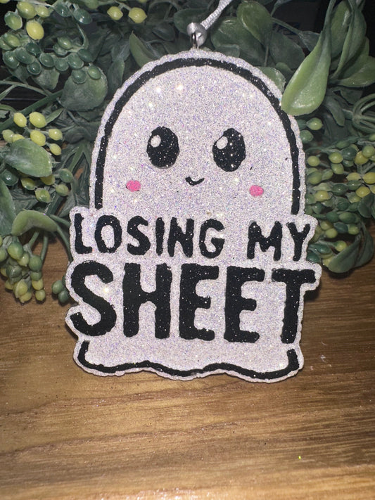 Car Freshie - Ghost - Scent is Drunken Punkin