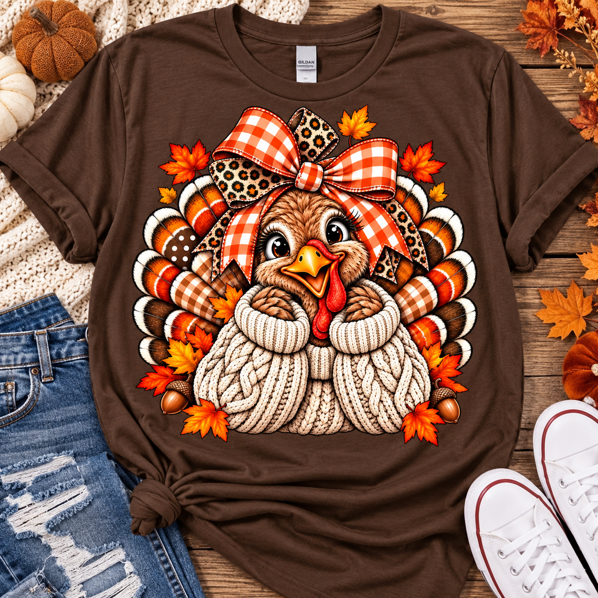 Turkey with sweater