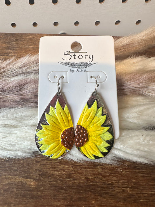 Sunflower Earrings