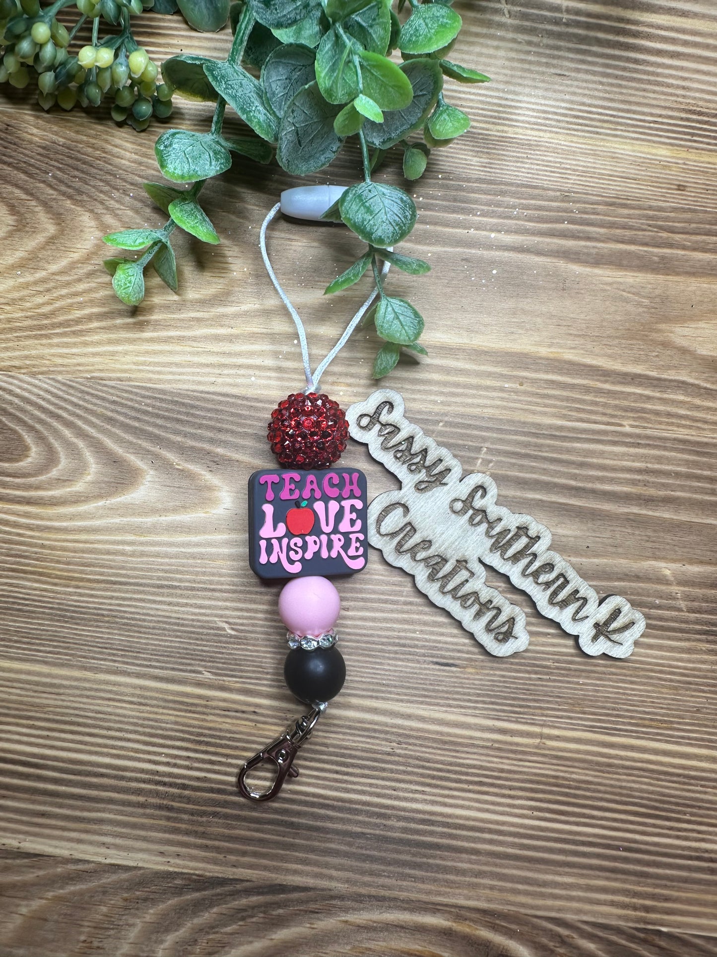 Car Freshie Hanger - Teach Love Inspire
