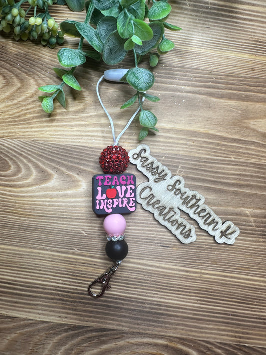 Car Freshie Hanger - Teach Love Inspire