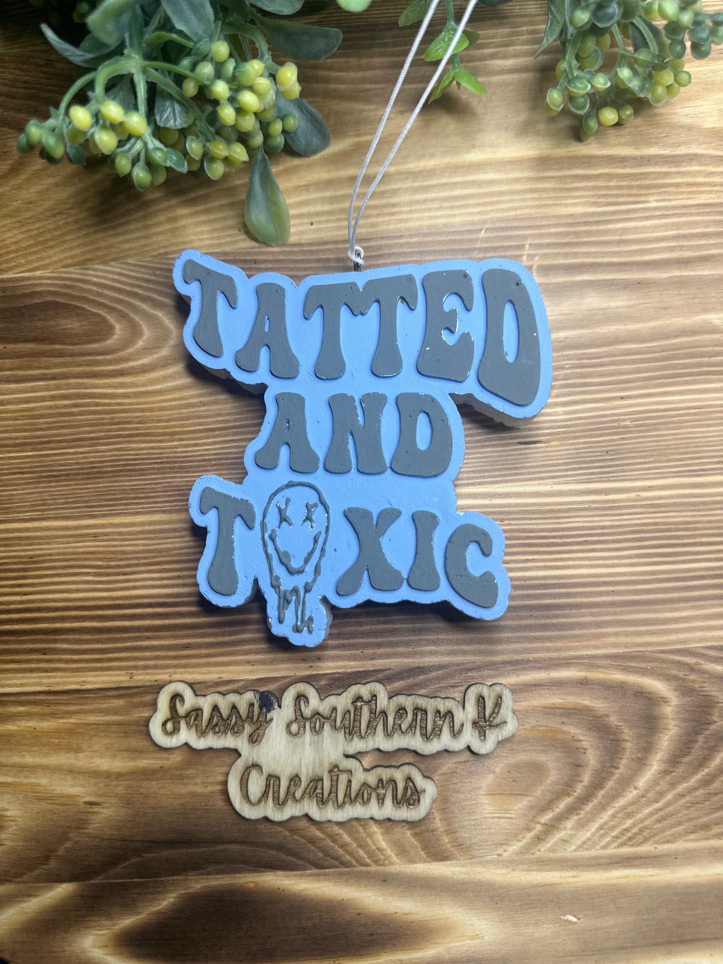 Car Freshie - Toxic - Scent is Baja Cactus