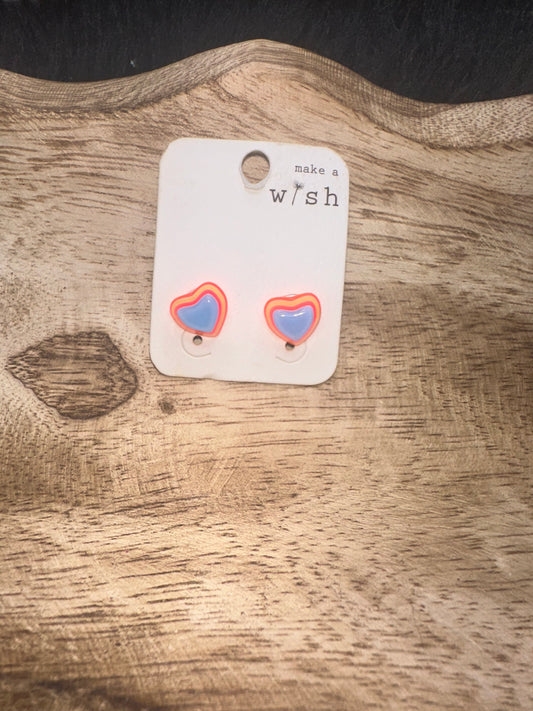 Heart Studs