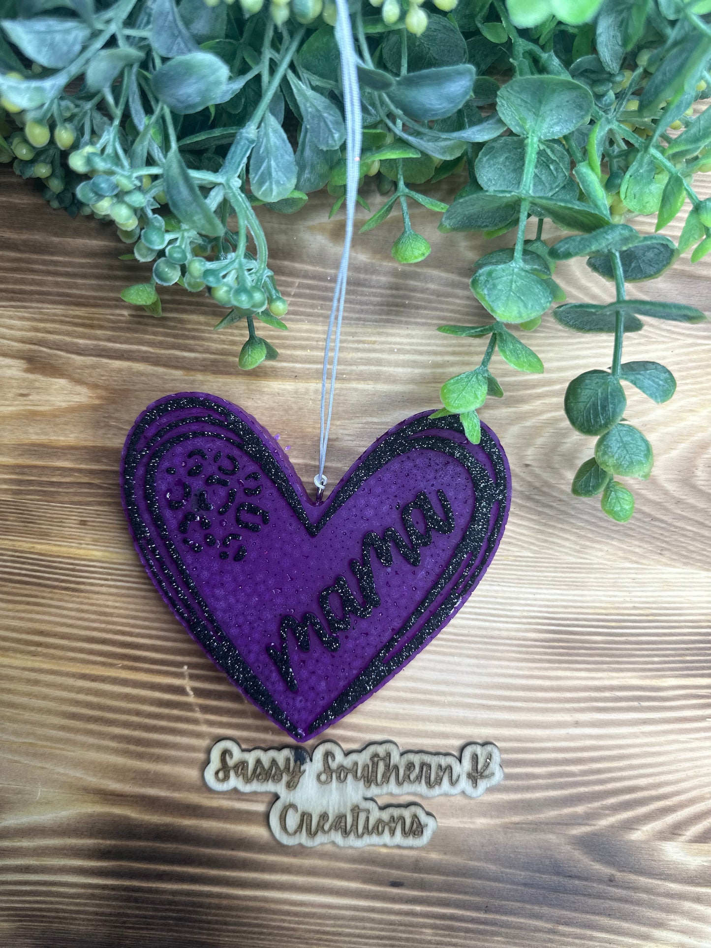 Car Freshie - Mama - Scent is Pink Coconut Calypso