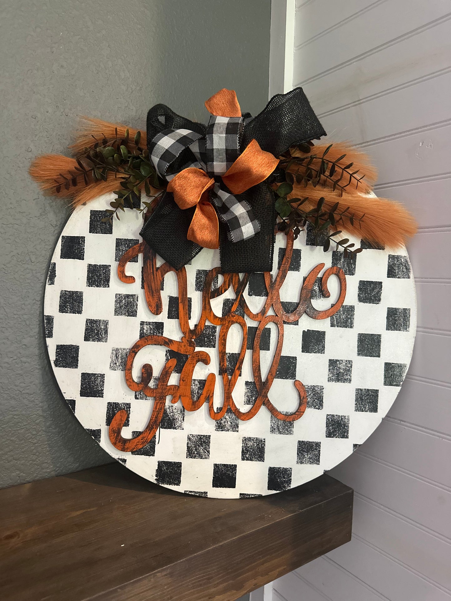 Hello Fall - Door Hanger