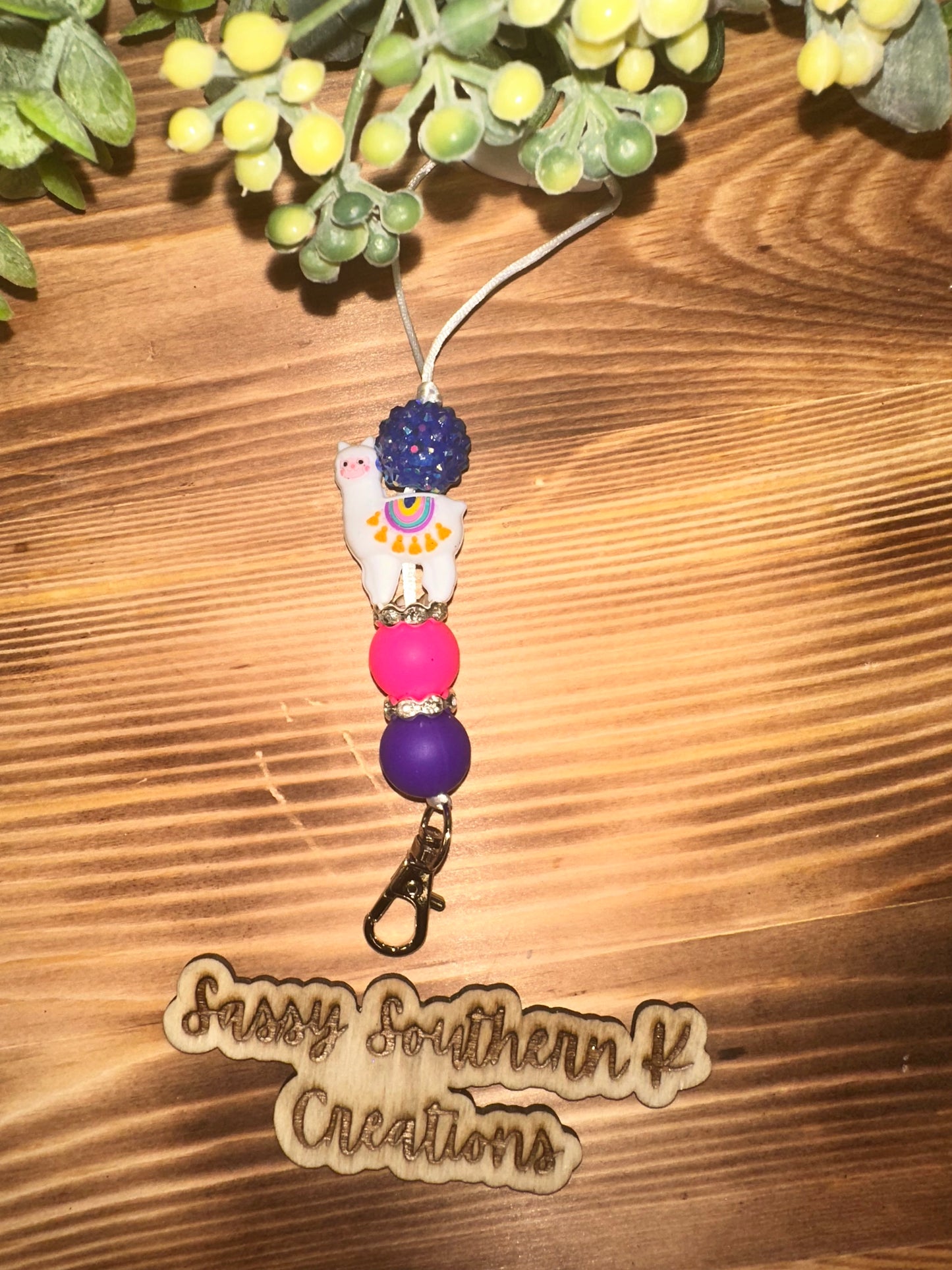 Car Freshie Hanger - Llama