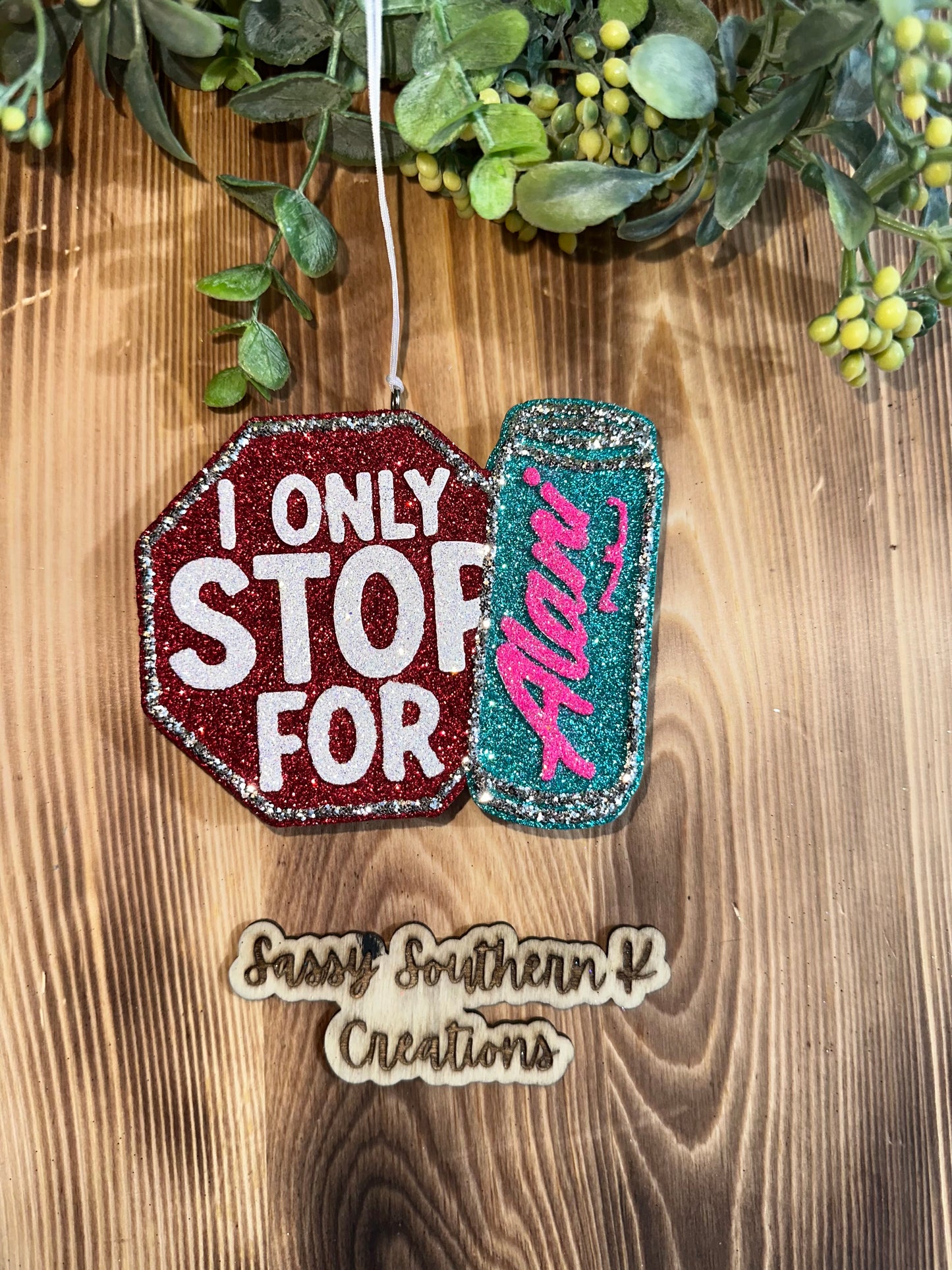 Car Freshie - Alani- Scent is Pink Pineapple Sunrise