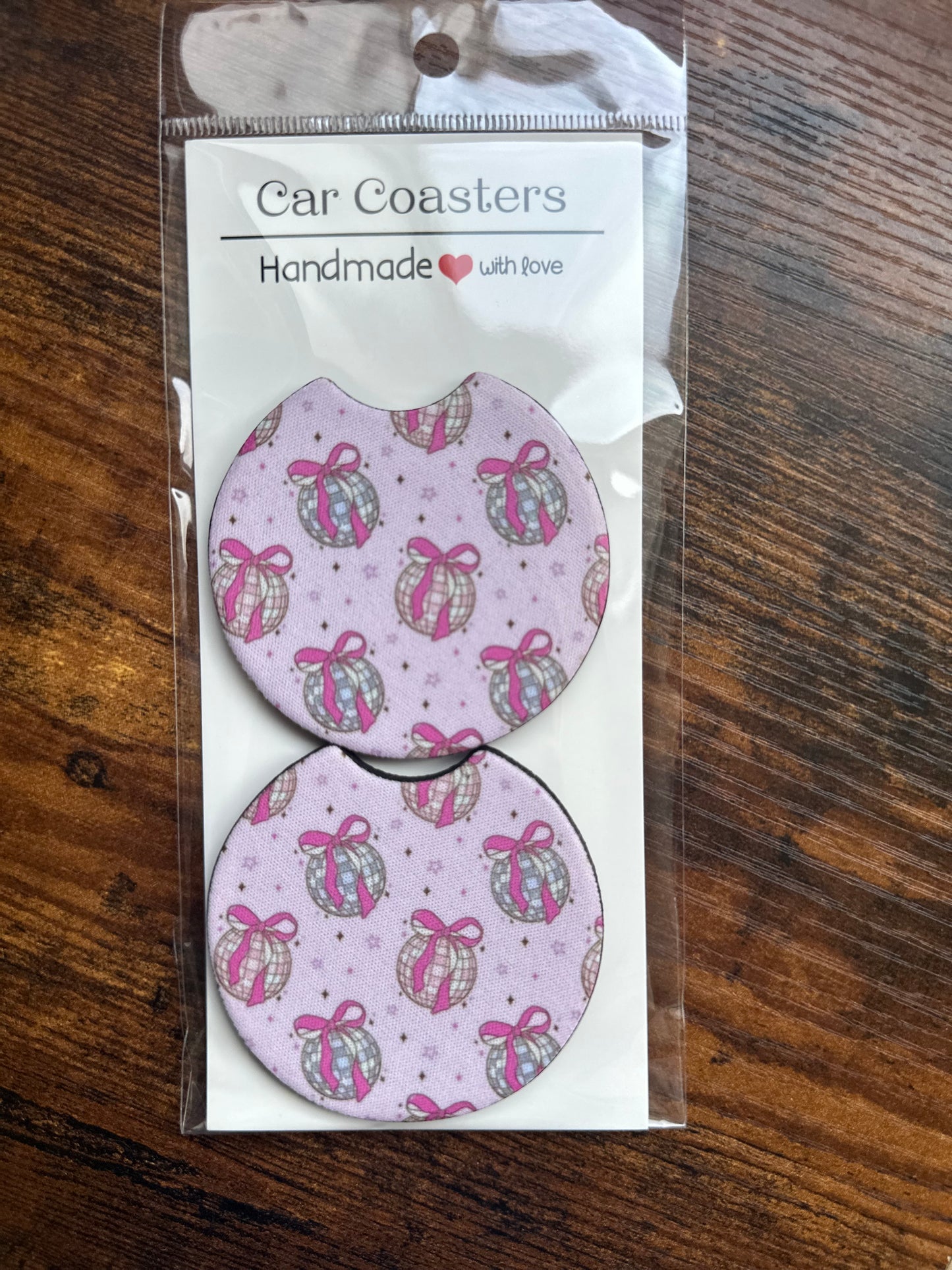Car Coaster -Neoprene- Disco