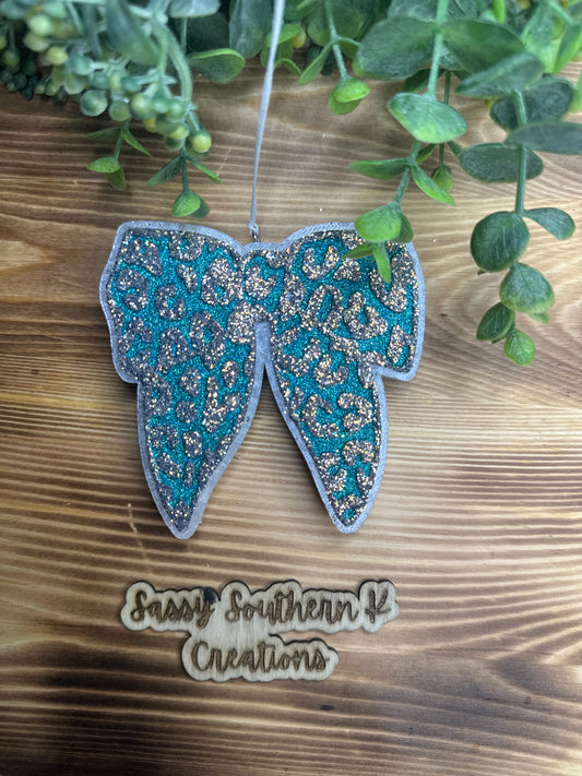 Car Freshie - Bow - Scent is Bad Bitch