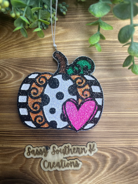 Car Freshie - Pumpkin- Scent is Fall Festival