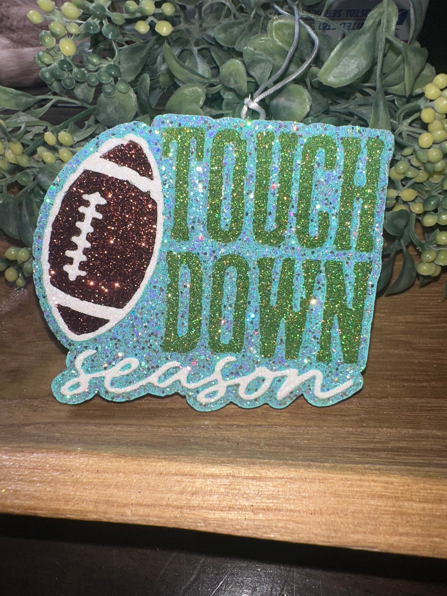 Car Freshie - Touch Down  - Scent is Leather