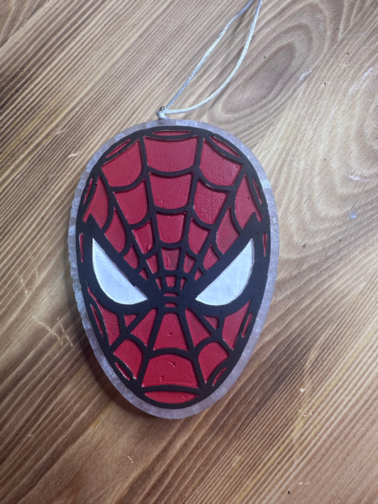 Car Freshie - Spider-Man   - Scent is Cool Water