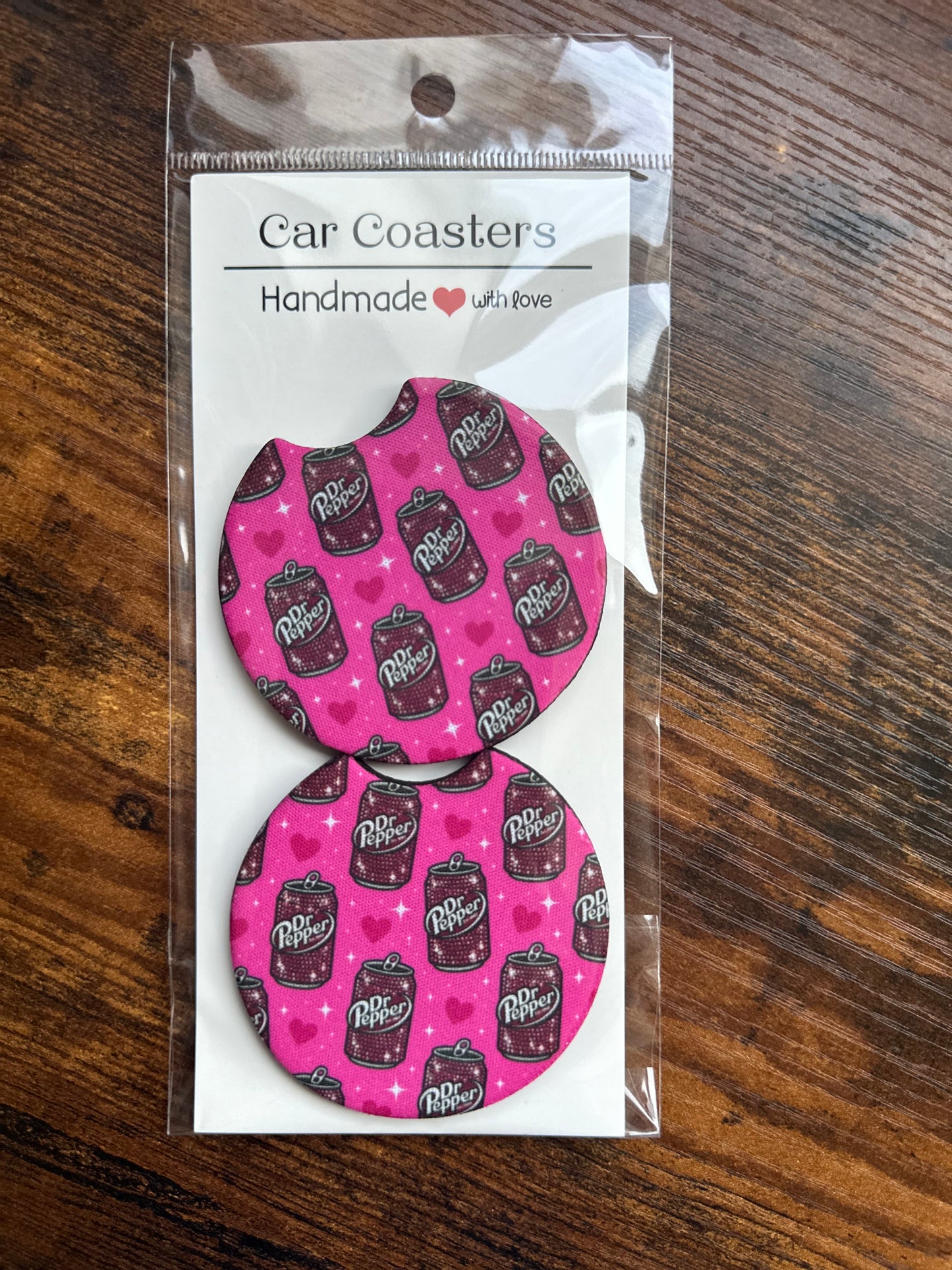 Car Coaster -Neoprene- Dr. Pepper