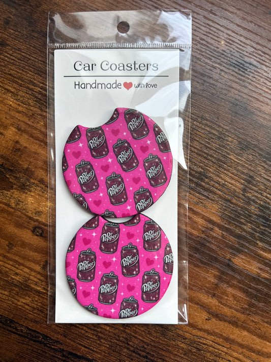 Car Coaster -Neoprene- Dr. Pepper