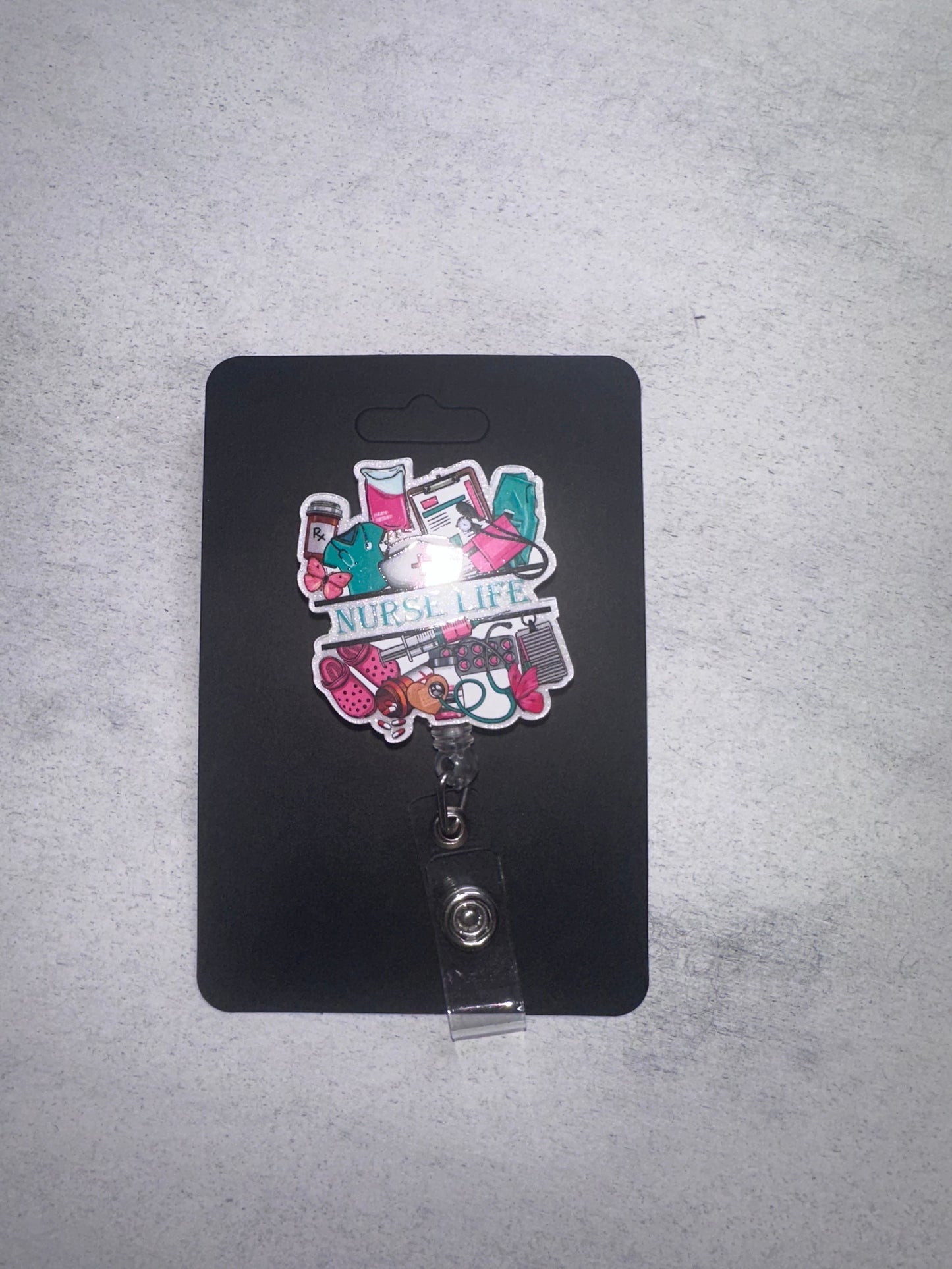 Nurse Life badge reel