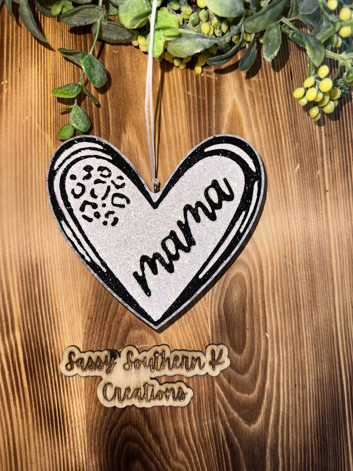 Car Freshie - Mama- Scent is Pink Cotton