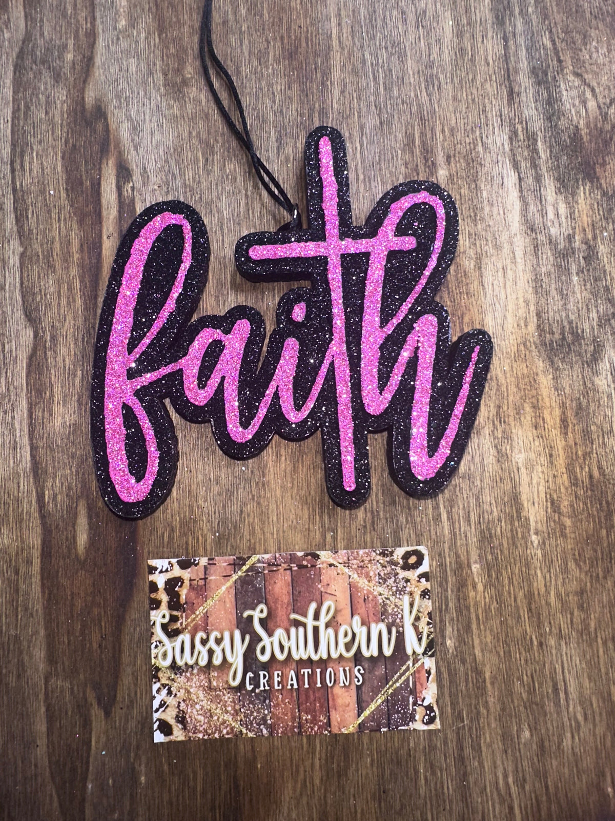 Faith - Car Freshie - Scent is Hot Mama