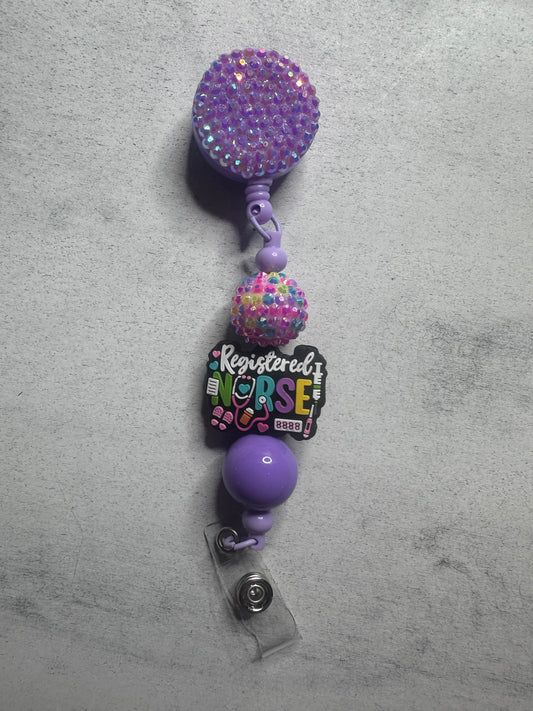 Registered Nurse badge reel