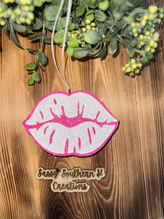 Car Freshie - Lips- Scent is Rodeo Queen