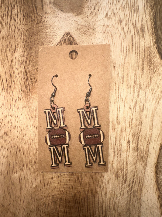 Brown Football Mom